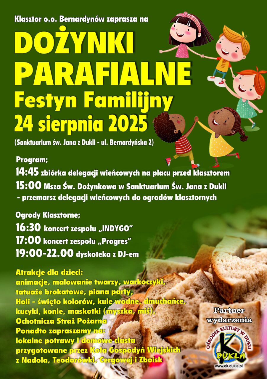 Zapraszamy na Dożynki